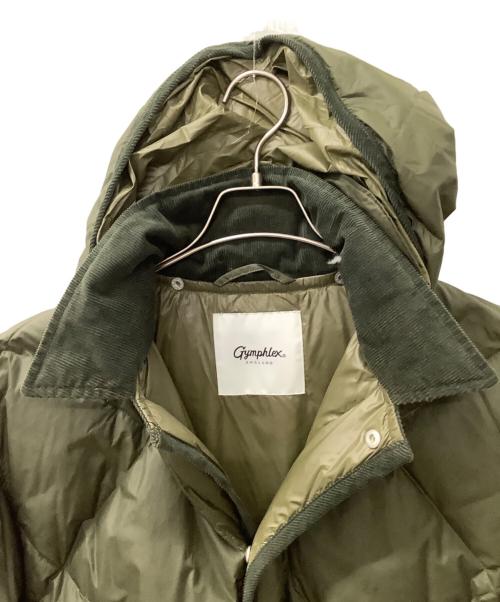 Gymphlex（ジムフレックス）Gymphlex (ジムフレックス) ダウンジャケット オリーブ サイズ:Mの古着・服飾アイテム