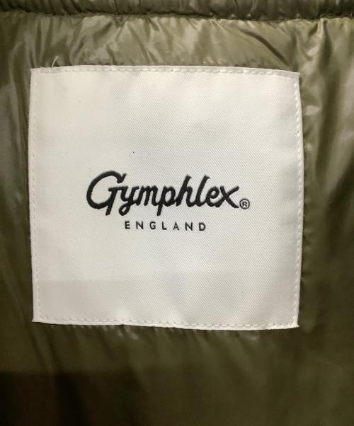 Gymphlex（ジムフレックス）Gymphlex (ジムフレックス) ダウンジャケット オリーブ サイズ:Mの古着・服飾アイテム