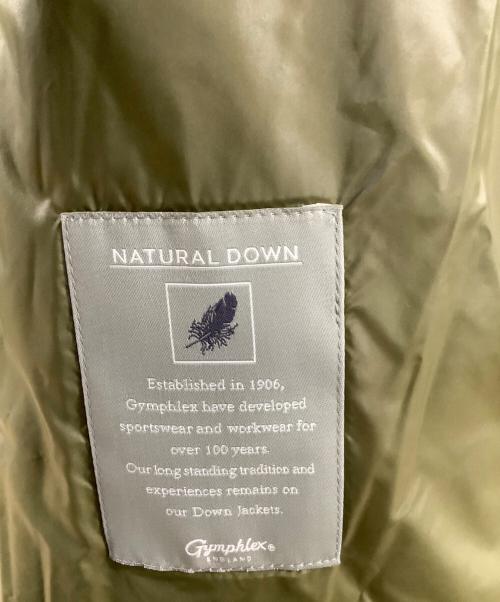 Gymphlex（ジムフレックス）Gymphlex (ジムフレックス) ダウンジャケット オリーブ サイズ:Mの古着・服飾アイテム