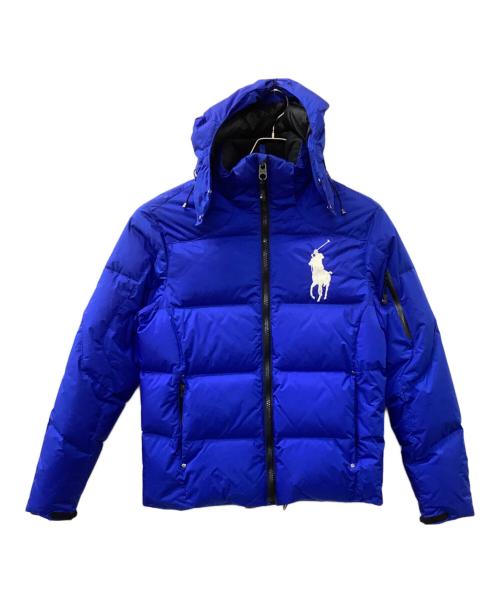 POLO RALPH LAUREN（ポロ・ラルフローレン）POLO RALPH LAUREN (ポロ・ラルフローレン) ダウンジャケット ブルー サイズ:XSの古着・服飾アイテム