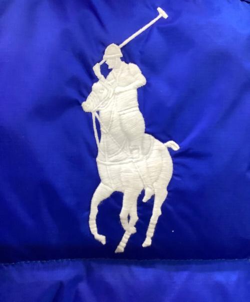 POLO RALPH LAUREN（ポロ・ラルフローレン）POLO RALPH LAUREN (ポロ・ラルフローレン) ダウンジャケット ブルー サイズ:XSの古着・服飾アイテム