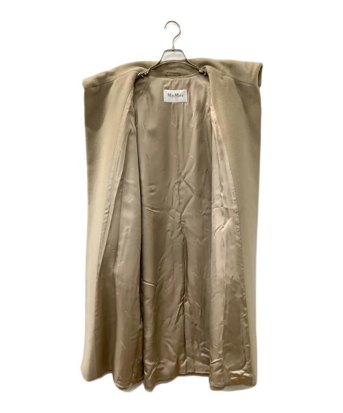 MaxMara（マックスマーラ）MaxMara (マックスマーラ) ウールコート ベージュ サイズ:42の古着・服飾アイテム