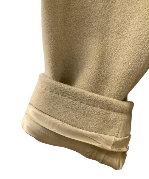 MaxMara（マックスマーラ）MaxMara (マックスマーラ) ウールコート ベージュ サイズ:42の古着・服飾アイテム