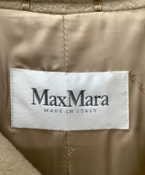 MaxMara（マックスマーラ）MaxMara (マックスマーラ) ウールコート ベージュ サイズ:42の古着・服飾アイテム