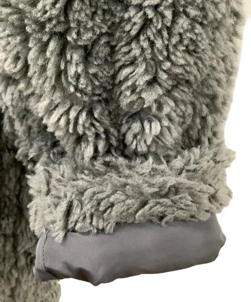 THREE DOTS（スリードッツ）THREE DOTS (スリードッツ) Upcycled eco fur middle coat グレー サイズ:Sの古着・服飾アイテム