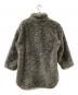THREE DOTS (スリードッツ) Upcycled eco fur middle coat グレー サイズ:S：18000円