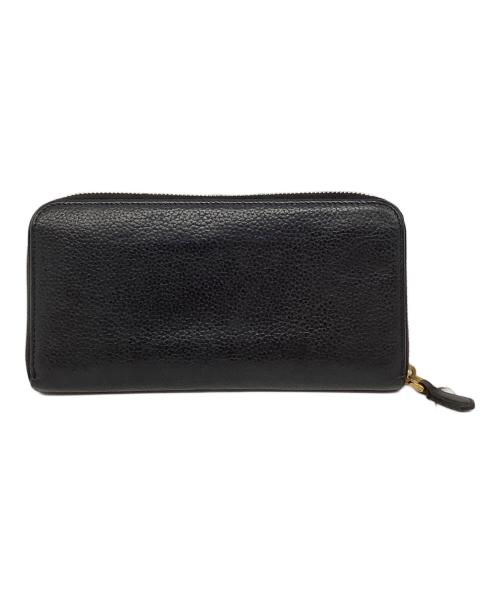 PRADA（プラダ）PRADA (プラダ) 長財布 ブラックの古着・服飾アイテム