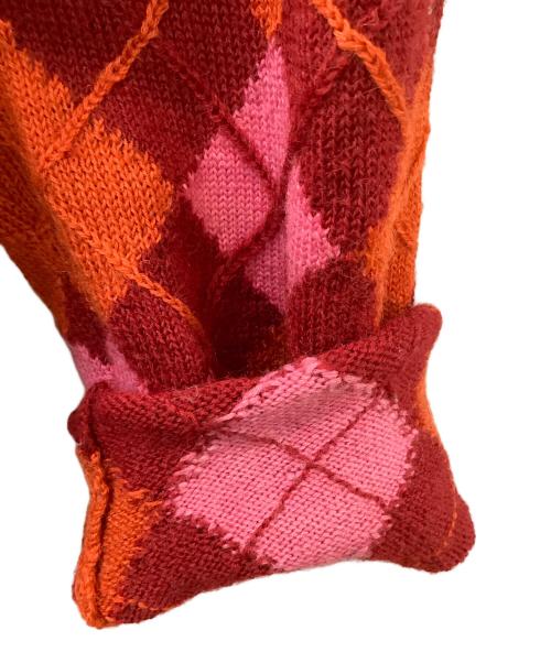 COMME des GARCONS HOMME（コムデギャルソン オム）COMME des GARCONS HOMME (コムデギャルソン オム) 薄手ニット レッド サイズ:-の古着・服飾アイテム