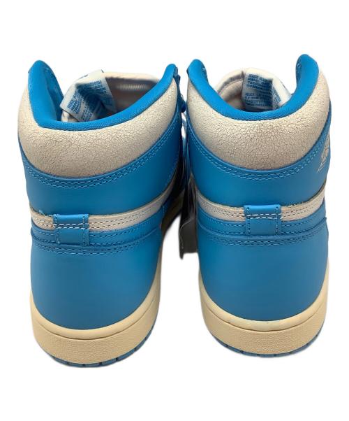 NIKE（ナイキ）NIKE (ナイキ) Air Jordan 1 Retro High OG（エアジョーダン1レトロハイ） ホワイト×ブルー サイズ:US8 未使用品の古着・服飾アイテム