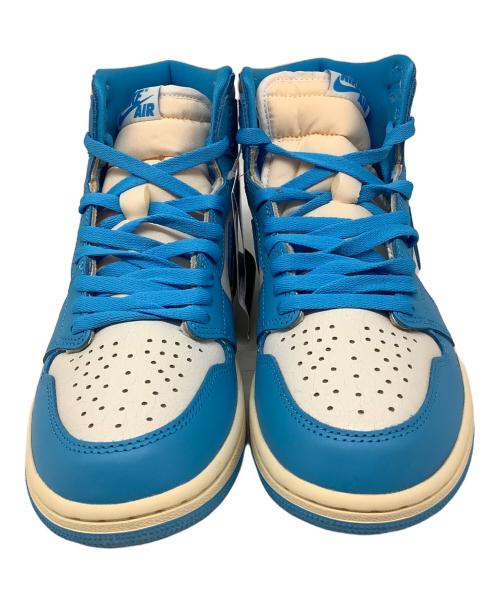 NIKE（ナイキ）NIKE (ナイキ) Air Jordan 1 Retro High OG（エアジョーダン1レトロハイ） ホワイト×ブルー サイズ:US8 未使用品の古着・服飾アイテム