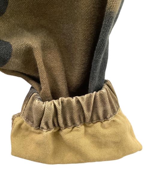 stussy（ステューシー）stussy (ステューシー) FLORAL DYE WORK JACKET ブラウン サイズ:Lの古着・服飾アイテム