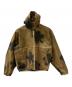 stussy（ステューシー）の古着「FLORAL DYE WORK JACKET」｜ブラウン