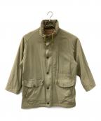 Burberry'sバーバリー）の古着「フーデッドジャケット」｜カーキ