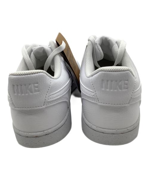 NIKE（ナイキ）NIKE (ナイキ) コート ビジョン ロー ホワイト サイズ:US8.5 未使用品の古着・服飾アイテム