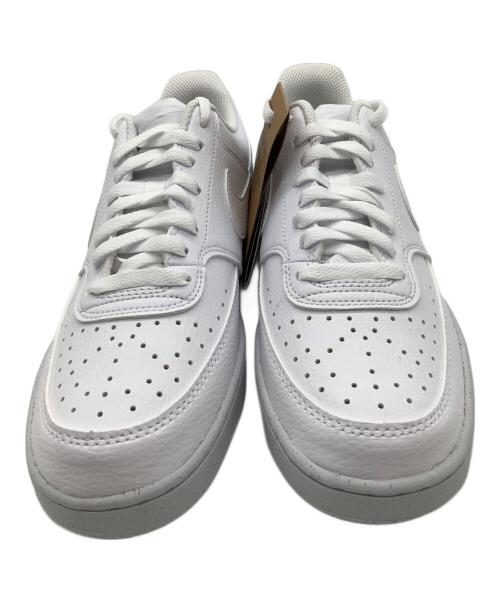 NIKE（ナイキ）NIKE (ナイキ) コート ビジョン ロー ホワイト サイズ:US8.5 未使用品の古着・服飾アイテム