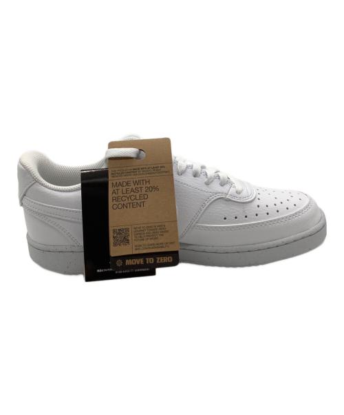 NIKE（ナイキ）NIKE (ナイキ) コート ビジョン ロー ホワイト サイズ:US8.5 未使用品の古着・服飾アイテム