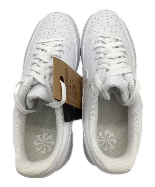 NIKE（ナイキ）NIKE (ナイキ) コート ビジョン ロー ホワイト サイズ:US8.5 未使用品の古着・服飾アイテム