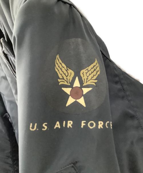 US.AIR FORCE（ユーエスエアフォース）US.AIR FORCE (ユーエスエアフォース) フライングジャケット ネイビー サイズ:38の古着・服飾アイテム