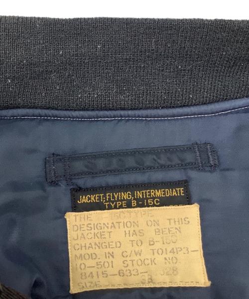US.AIR FORCE（ユーエスエアフォース）US.AIR FORCE (ユーエスエアフォース) フライングジャケット ネイビー サイズ:38の古着・服飾アイテム