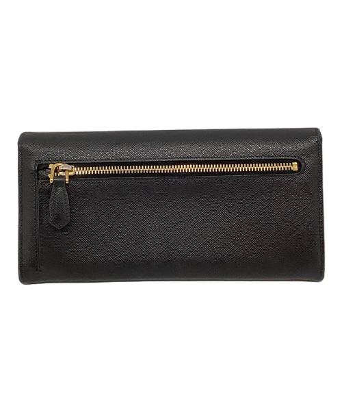 PRADA（プラダ）PRADA (プラダ) サフィアーノ 長財布 ブラックの古着・服飾アイテム
