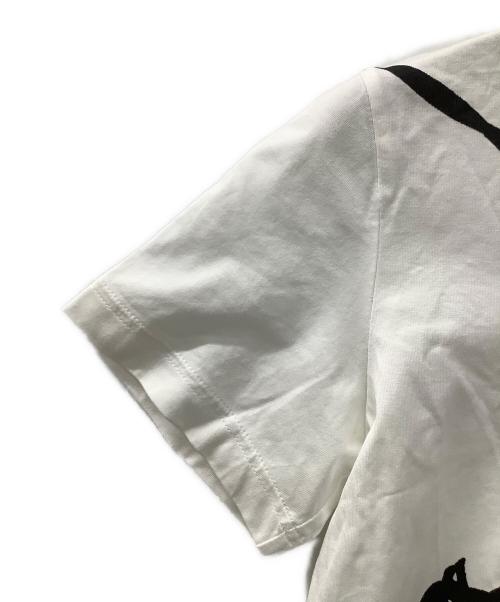 JUNYA WATANABE COMME des GARCONS（(ジュンヤワタナベ コムデギャルソン）JUNYA WATANABE COMME des GARCONS ((ジュンヤワタナベ コムデギャルソン) 半袖Tシャツ ホワイト サイズ:Sの古着・服飾アイテム