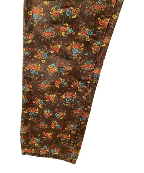 SUPREME（シュプリーム）SUPREME (シュプリーム) Flowers デニムパンツ ブラウン サイズ:30の古着・服飾アイテム