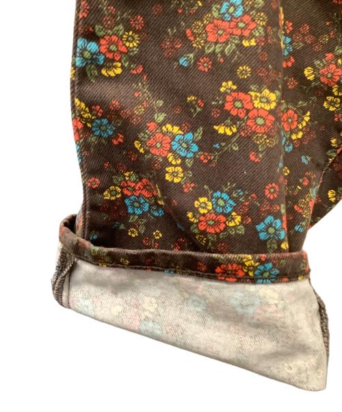 SUPREME（シュプリーム）SUPREME (シュプリーム) Flowers デニムパンツ ブラウン サイズ:30の古着・服飾アイテム