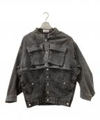 Knuth Marfクヌースマーフ）の古着「many way denim jacket」｜ブラック