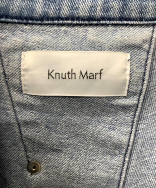 Knuth Marf（クヌースマーフ）Knuth Marf (クヌースマーフ) denim over shirt jacket インディゴ サイズ:XSの古着・服飾アイテム