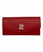 kissoraキソラ）の古着「MOOMIN　長財布」｜レッド