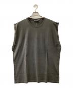 SOFTHYPHENソフトハイフン）の古着「ノースリーブTシャツ」｜グレー