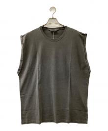 SOFTHYPHEN（ソフトハイフン）の古着「ノースリーブTシャツ」｜グレー