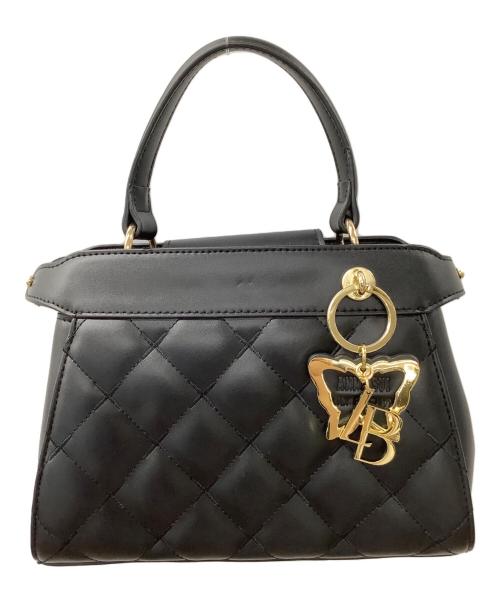 ANNA SUI（アナスイ）ANNA SUI (アナスイ) Lily Brown (リリーブラウン) 2WAYショルダーバッグ ブラックの古着・服飾アイテム