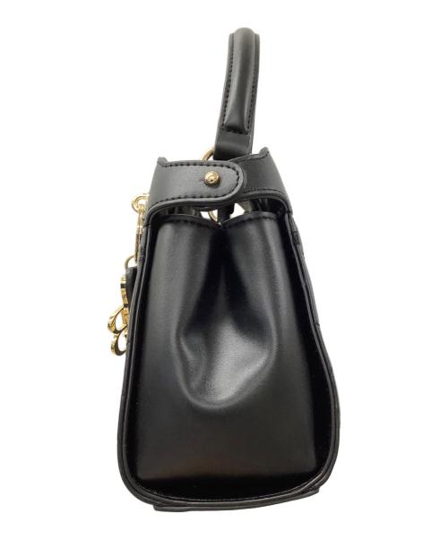 ANNA SUI（アナスイ）ANNA SUI (アナスイ) Lily Brown (リリーブラウン) 2WAYショルダーバッグ ブラックの古着・服飾アイテム