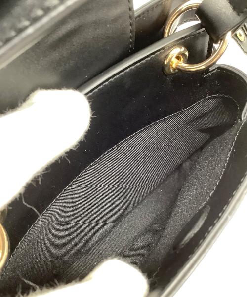 ANNA SUI（アナスイ）ANNA SUI (アナスイ) Lily Brown (リリーブラウン) 2WAYショルダーバッグ ブラックの古着・服飾アイテム