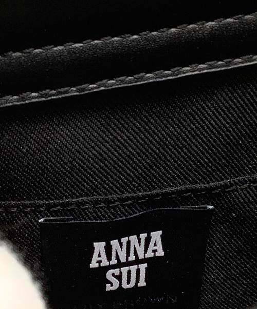ANNA SUI（アナスイ）ANNA SUI (アナスイ) Lily Brown (リリーブラウン) 2WAYショルダーバッグ ブラックの古着・服飾アイテム