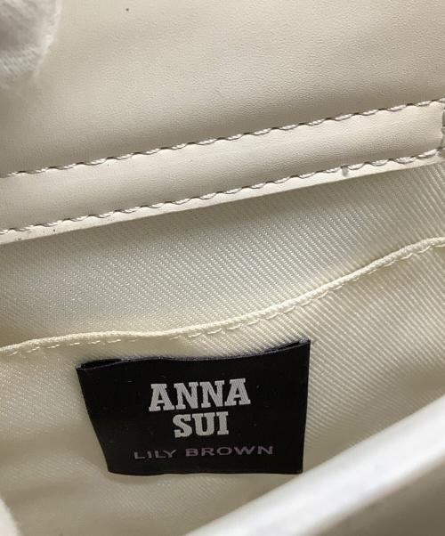 ANNA SUI（アナスイ）ANNA SUI (アナスイ) Lily Brown (リリーブラウン) 2WAYショルダーバッグ アイボリーの古着・服飾アイテム