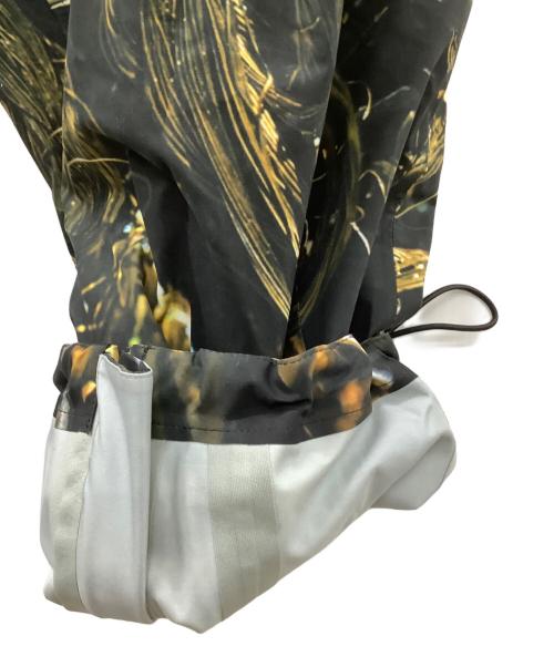 TIGHTBOOTH PRODUCTION（タイトブースプロダクション）TIGHTBOOTH PRODUCTION (タイトブースプロダクション) 3 LAYER BALLOON PANTS ブラック×イエロー サイズ:Lの古着・服飾アイテム