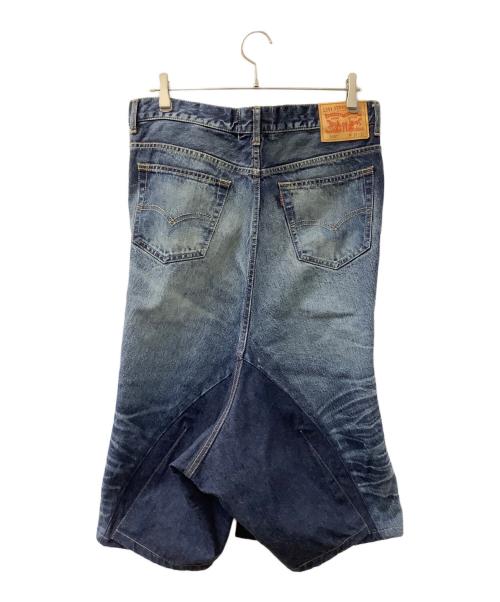 LEVI'S（リーバイス）LEVI'S (リーバイス) JUNYA WATANABE COMME des GARCONS ((ジュンヤワタナベ コムデギャルソン) サルエルデニムパンツ インディゴ サイズ:W33 L33の古着・服飾アイテム