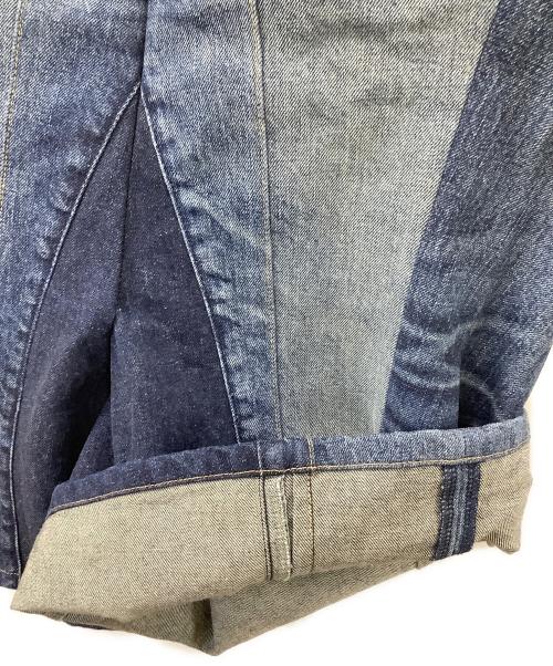 LEVI'S（リーバイス）LEVI'S (リーバイス) JUNYA WATANABE COMME des GARCONS ((ジュンヤワタナベ コムデギャルソン) サルエルデニムパンツ インディゴ サイズ:W33 L33の古着・服飾アイテム
