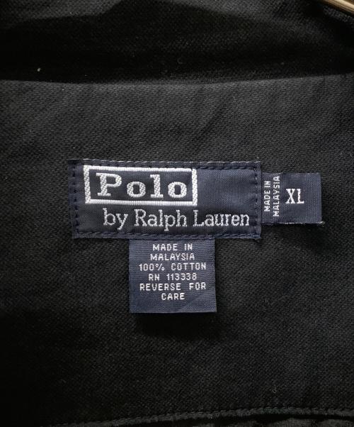 POLO RALPH LAUREN（ポロ・ラルフローレン）POLO RALPH LAUREN (ポロ・ラルフローレン) スイングトップ ブラック サイズ:XLの古着・服飾アイテム