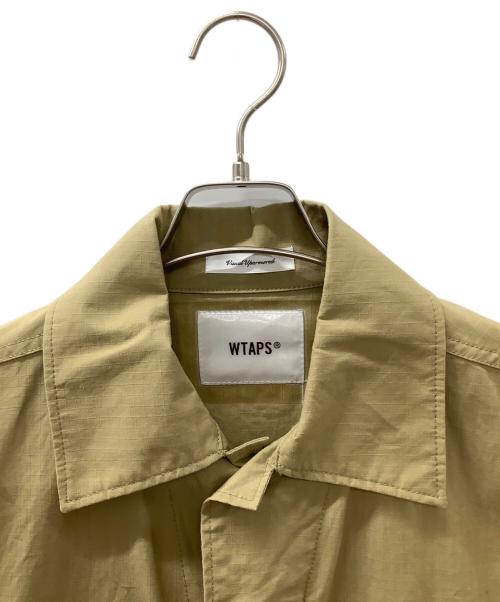 WTAPS（ダブルタップス）WTAPS (ダブルタップス) SHIRT.NYCO.RIPSTOP ベージュ サイズ:X 01の古着・服飾アイテム