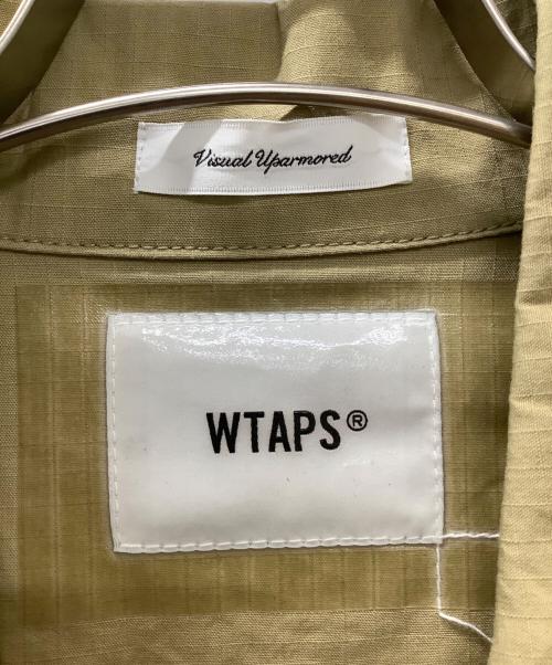 WTAPS（ダブルタップス）WTAPS (ダブルタップス) SHIRT.NYCO.RIPSTOP ベージュ サイズ:X 01の古着・服飾アイテム