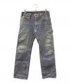 IRON HEARTアイアンハート）の古着「デニムパンツ」｜ブルー