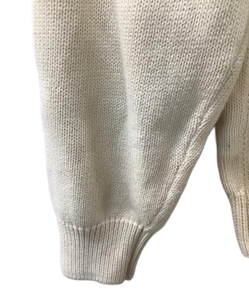 stussy（ステューシー）stussy (ステューシー) Curly S Sweater ベージュ サイズ:Mの古着・服飾アイテム