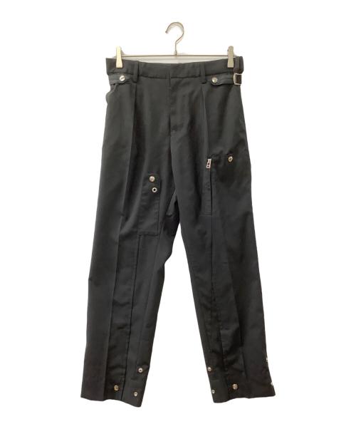 Tamme（タム）Tamme (タム) スラックス ブラック サイズ:1の古着・服飾アイテム