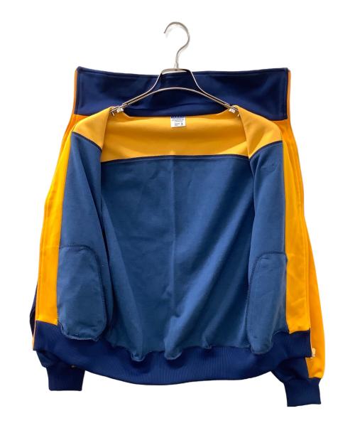 adidas（アディダス）adidas (アディダス) トラックジャケット ネイビー×イエロー サイズ:3の古着・服飾アイテム