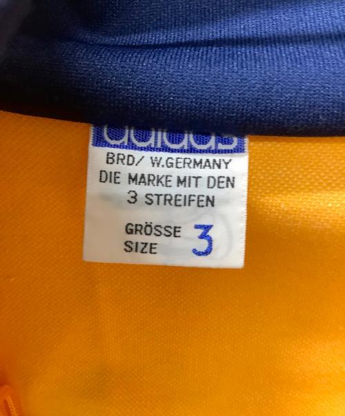 adidas（アディダス）adidas (アディダス) トラックジャケット ネイビー×イエロー サイズ:3の古着・服飾アイテム