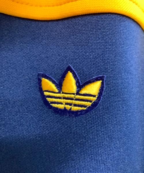 adidas（アディダス）adidas (アディダス) トラックジャケット ネイビー×イエロー サイズ:3の古着・服飾アイテム