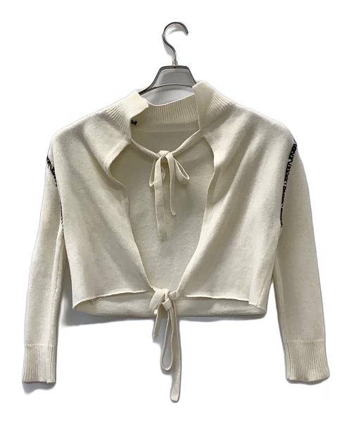 MARNI（マルニ）MARNI (マルニ) ウールカーディガン アイボリー サイズ:38の古着・服飾アイテム